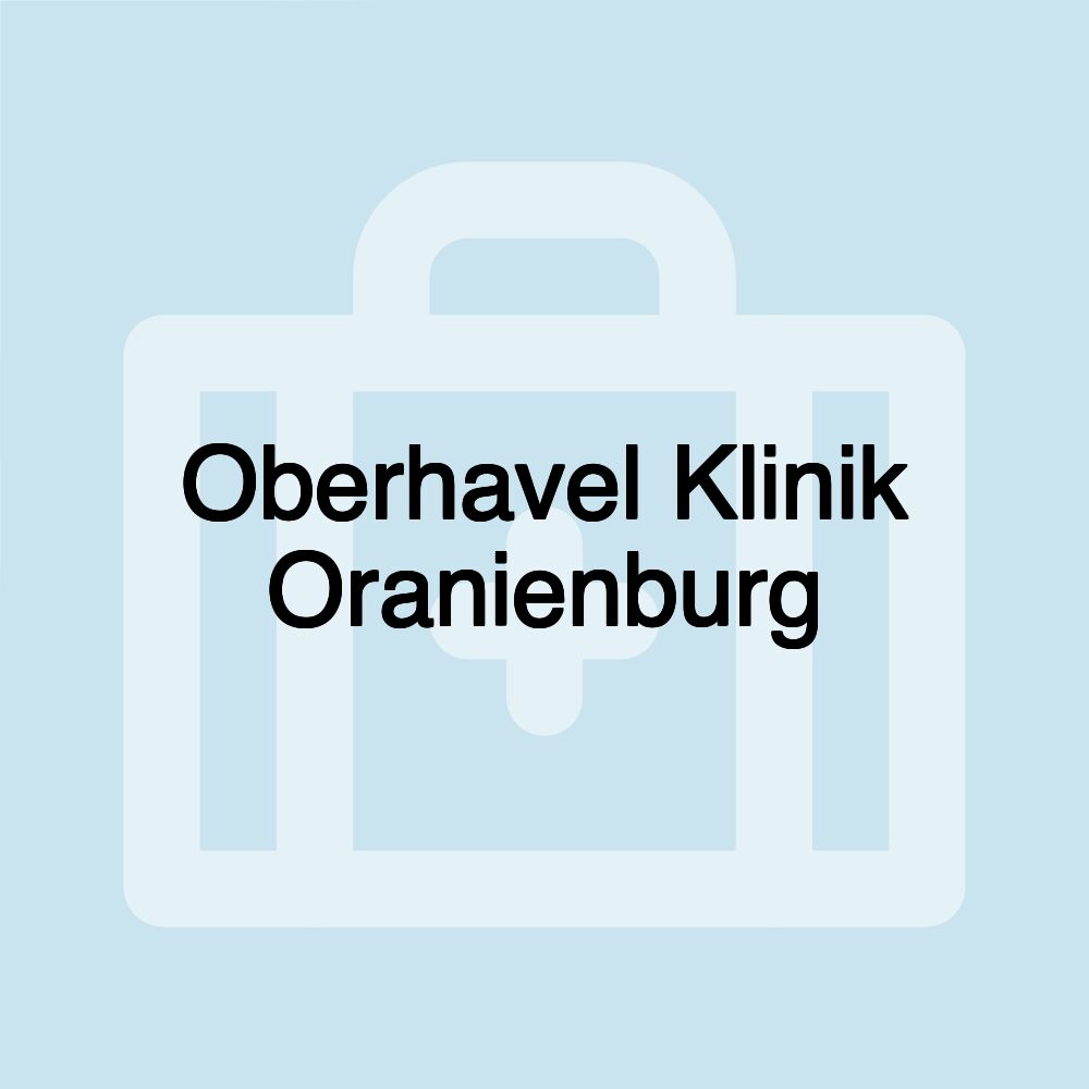 Oberhavel Klinik Oranienburg