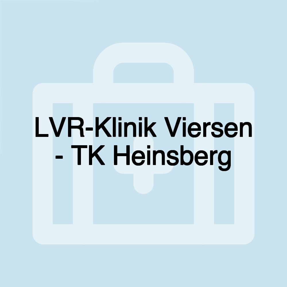 LVR-Klinik Viersen - TK Heinsberg