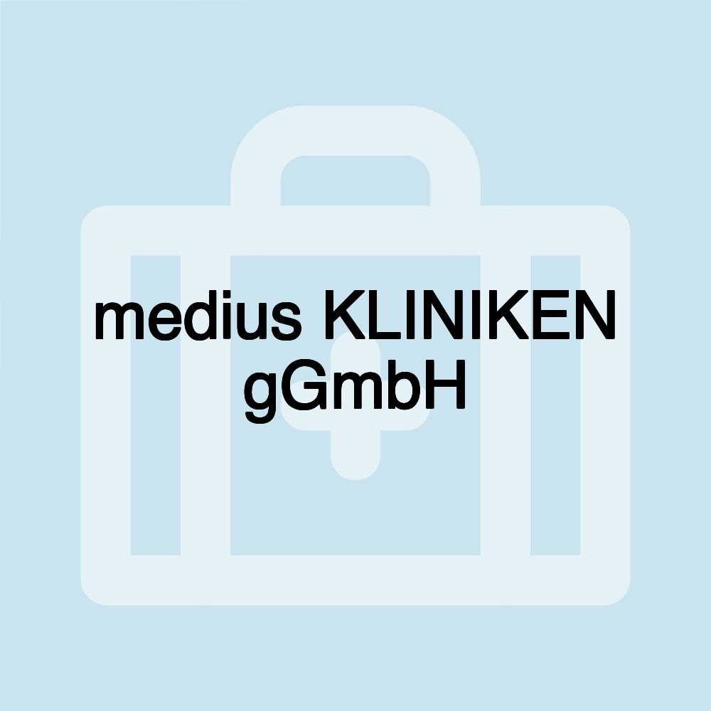 medius KLINIKEN gGmbH