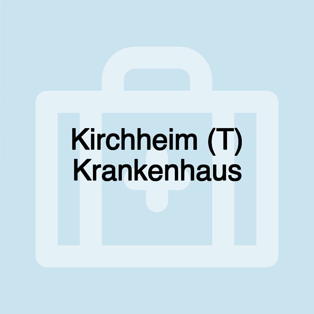 Kirchheim (T) Krankenhaus