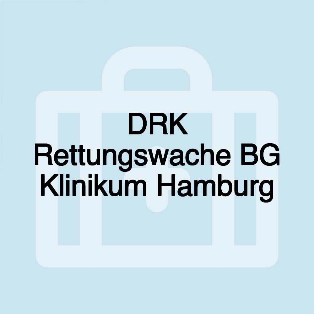 DRK Rettungswache BG Klinikum Hamburg