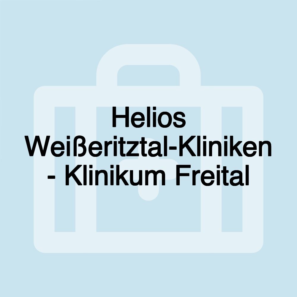 Helios Weißeritztal-Kliniken - Klinikum Freital