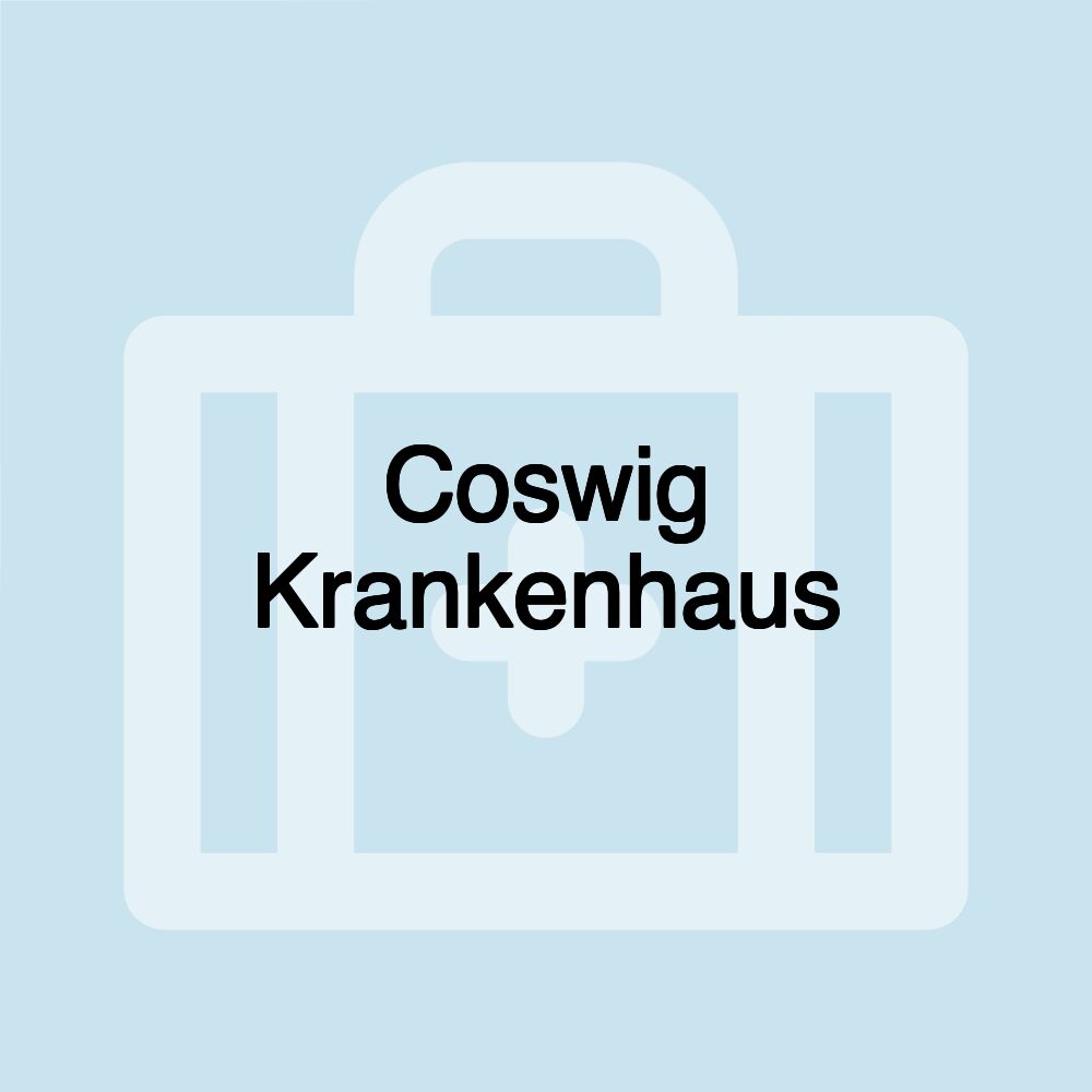 Coswig Krankenhaus