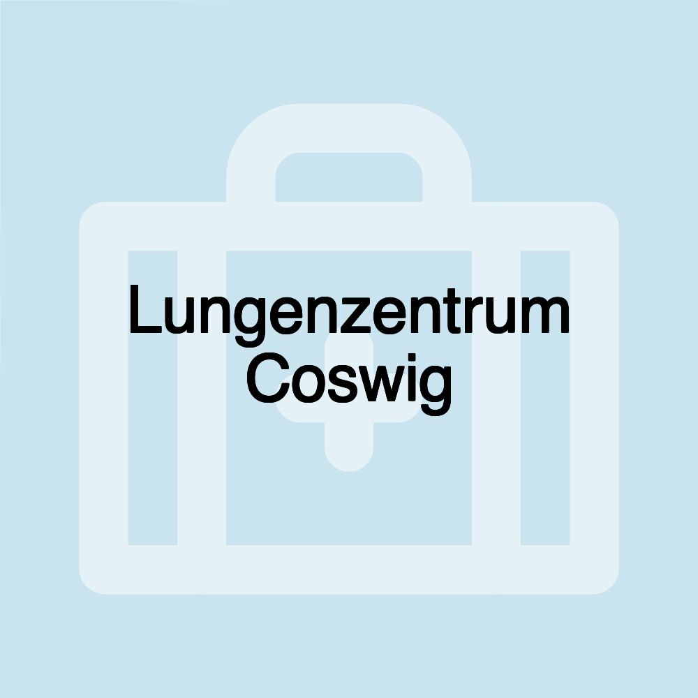 Lungenzentrum Coswig