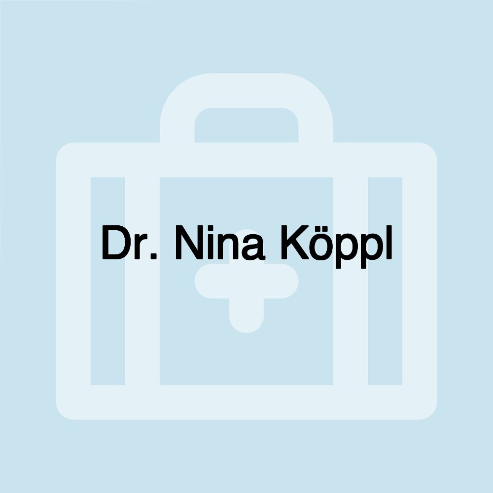 Dr. Nina Köppl