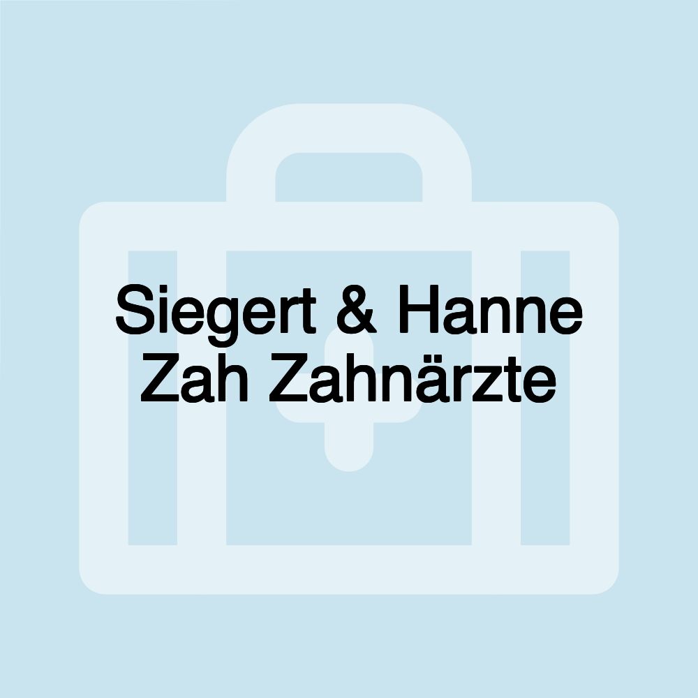 Siegert & Hanne Zah Zahnärzte