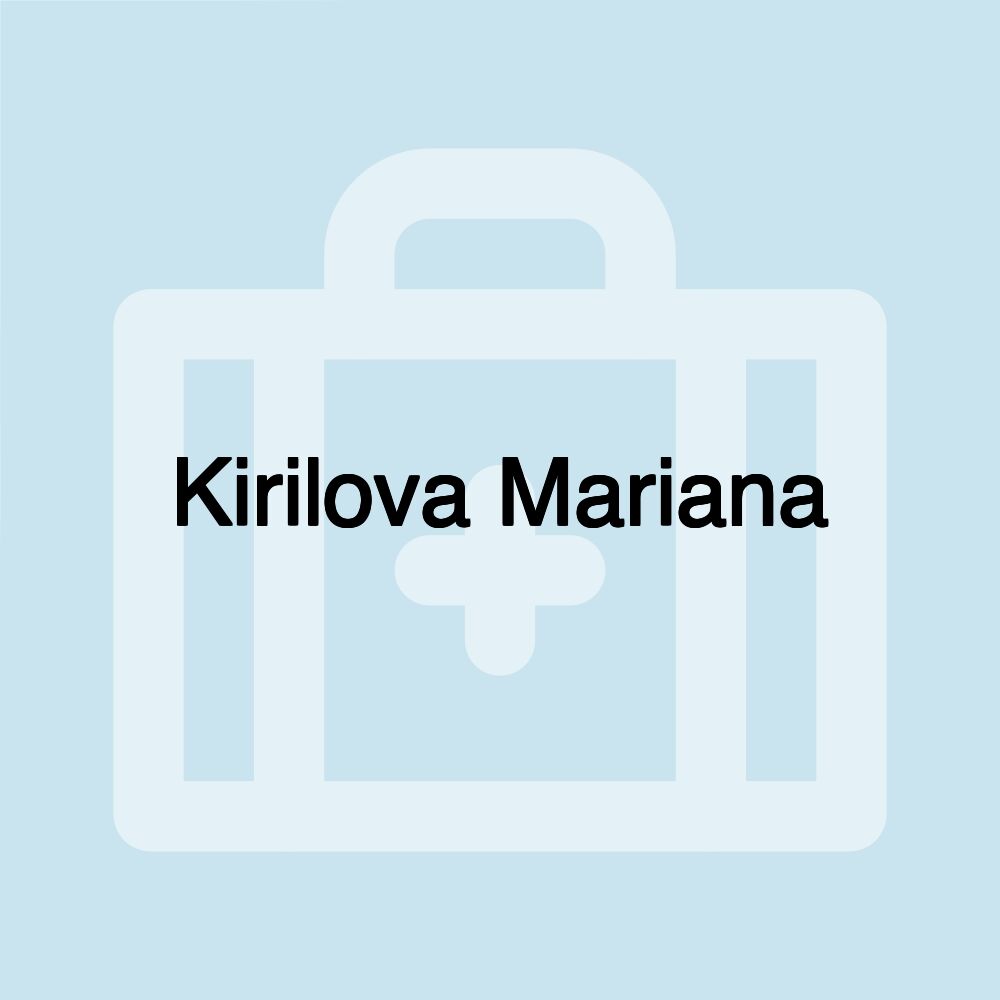 Kirilova Mariana