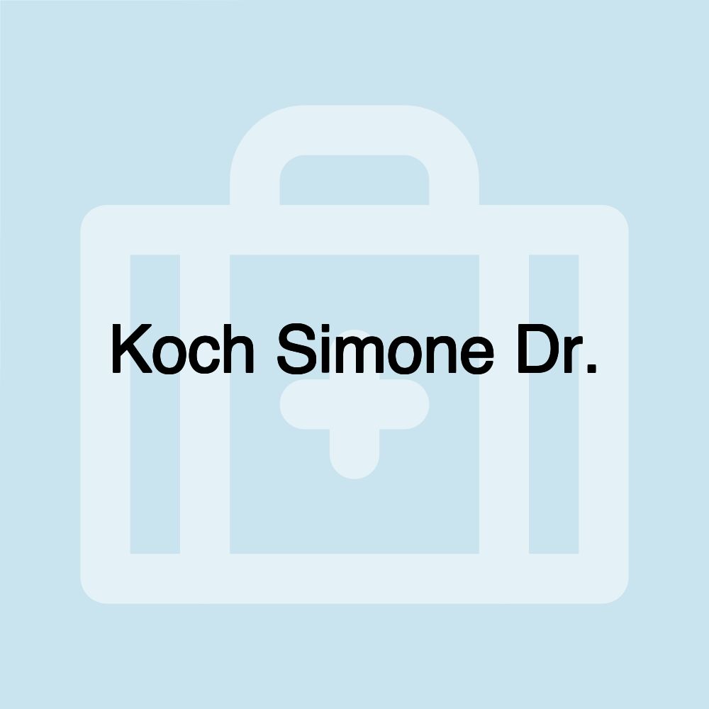 Koch Simone Dr.