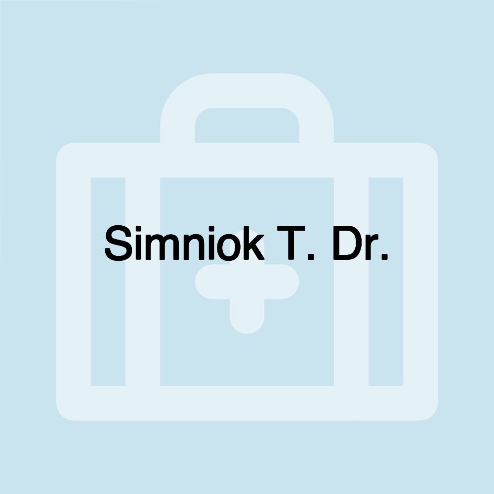 Simniok T. Dr.