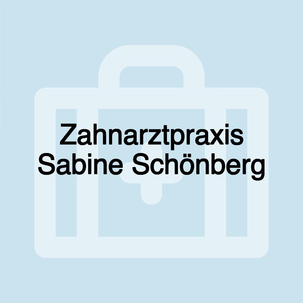 Zahnarztpraxis Sabine Schönberg