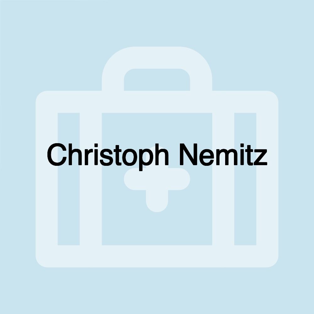 Christoph Nemitz