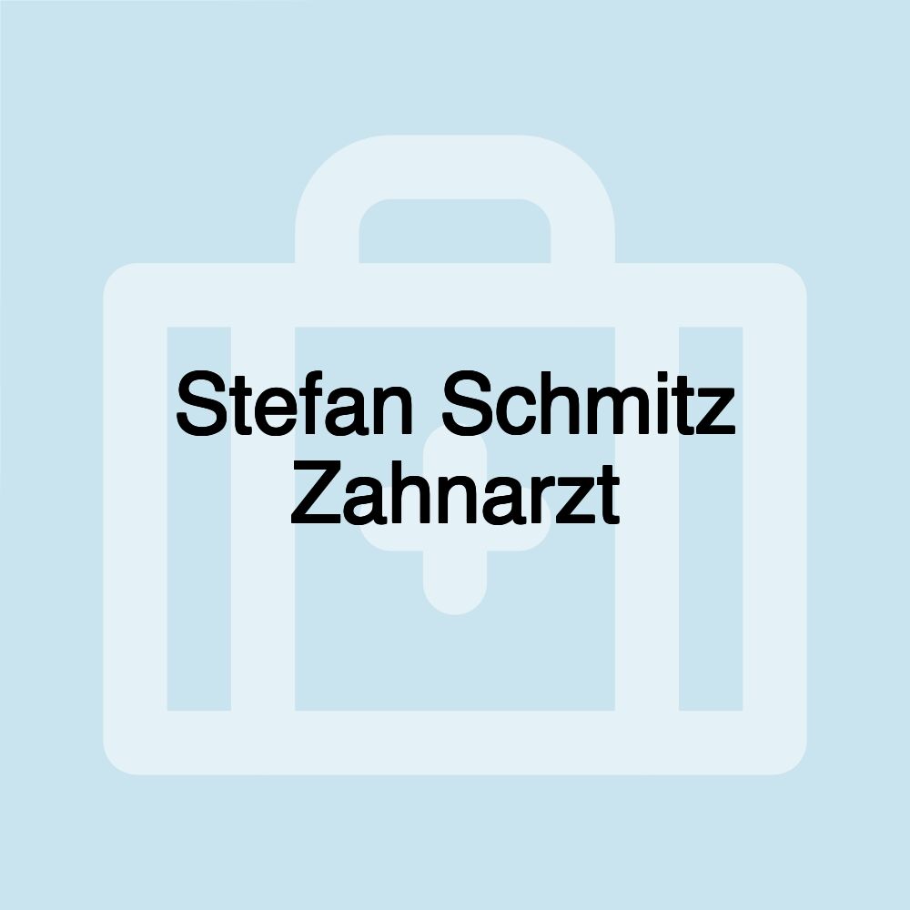 Stefan Schmitz Zahnarzt