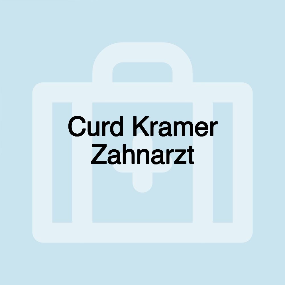 Curd Kramer Zahnarzt