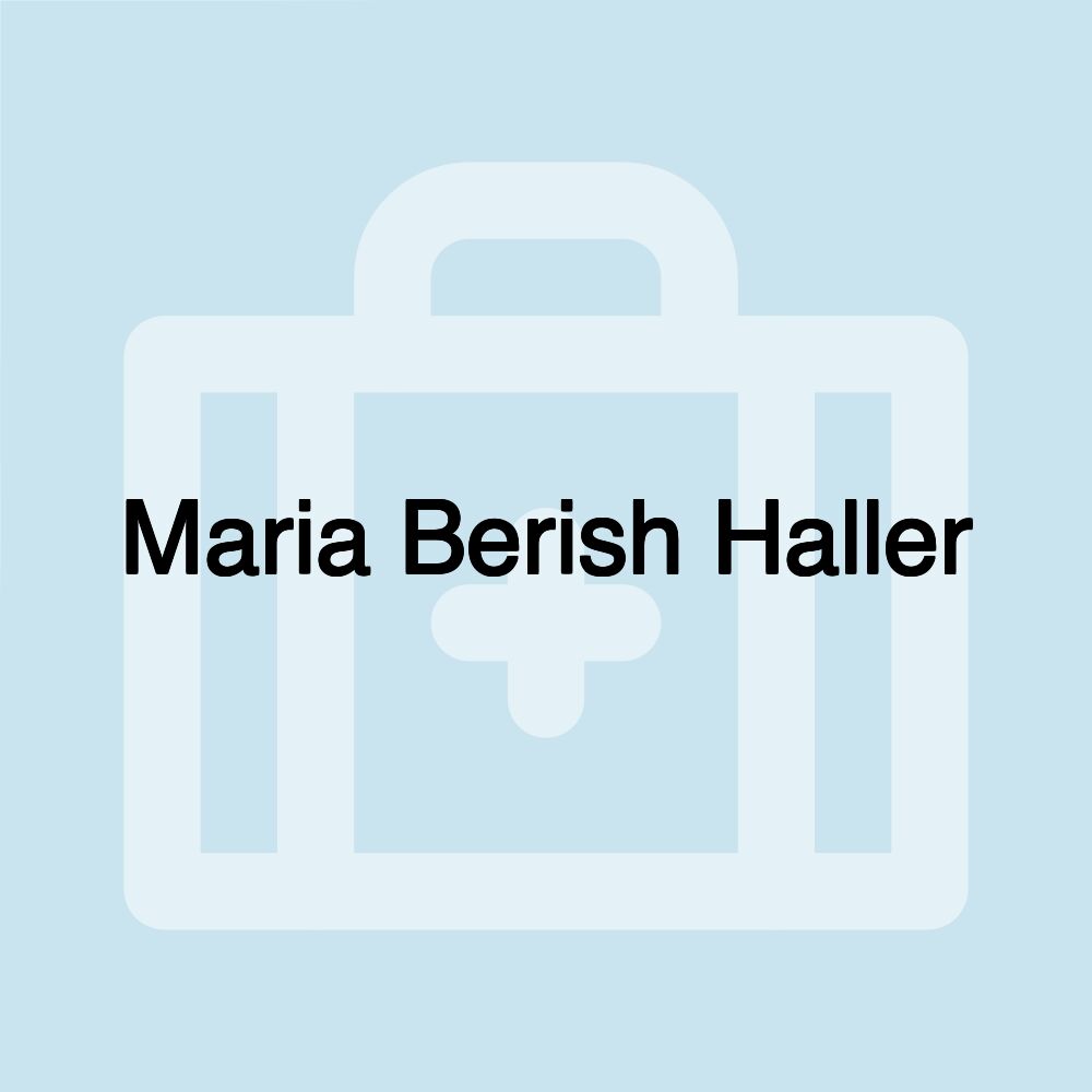 Maria Berish Haller