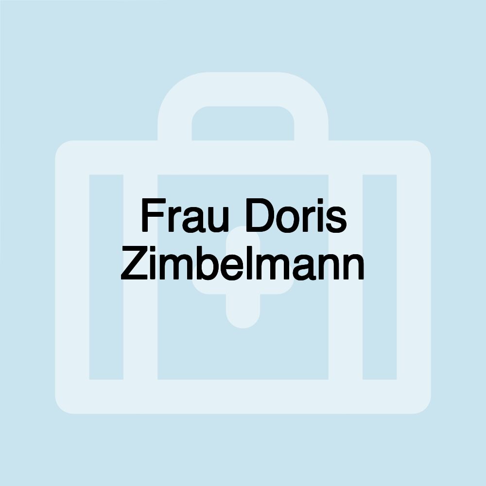 Frau Doris Zimbelmann