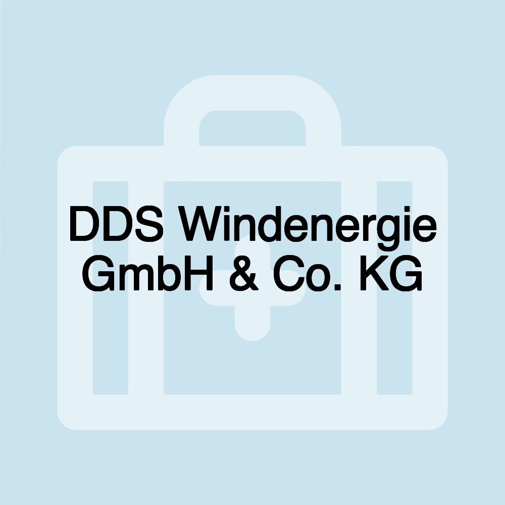 DDS Windenergie GmbH & Co. KG