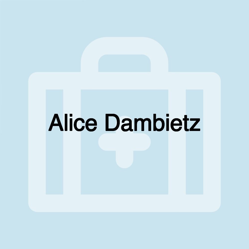 Alice Dambietz