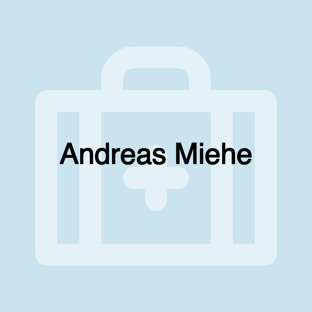 Andreas Miehe