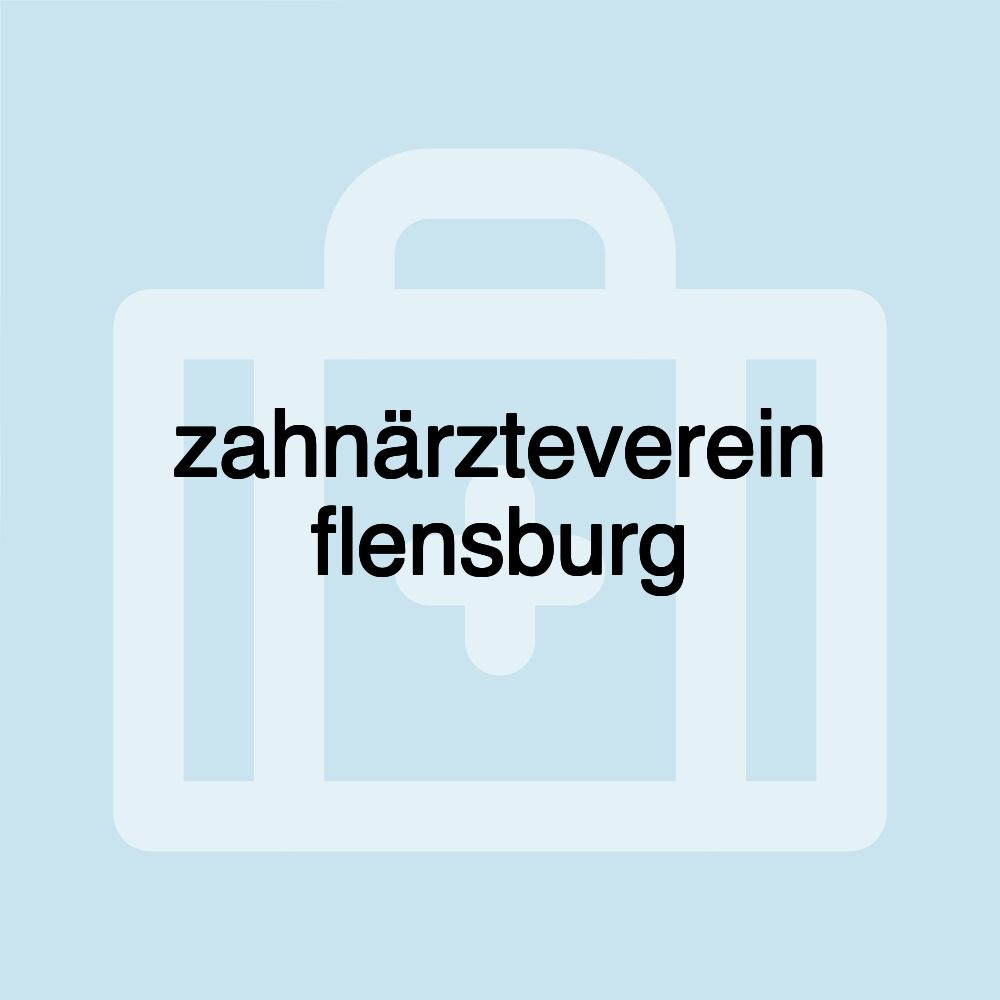 zahnärzteverein flensburg