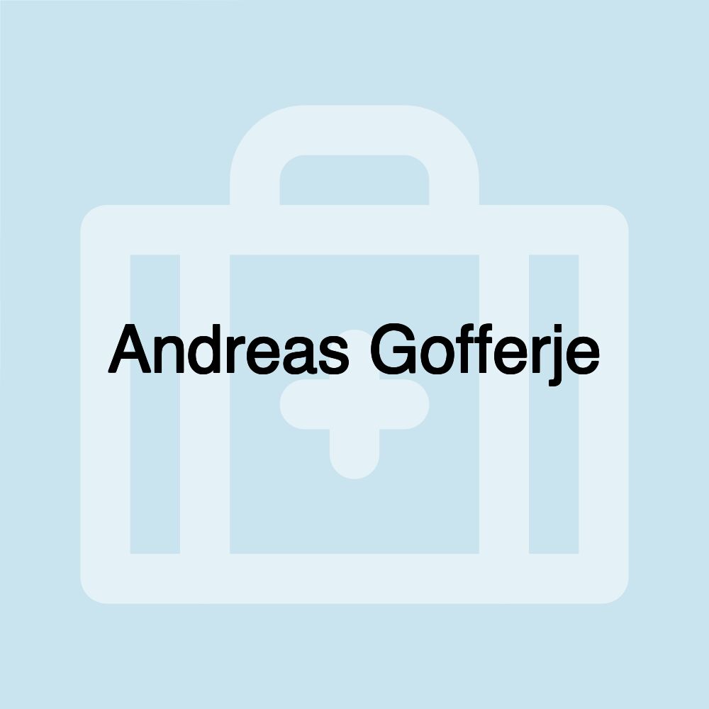 Andreas Gofferje