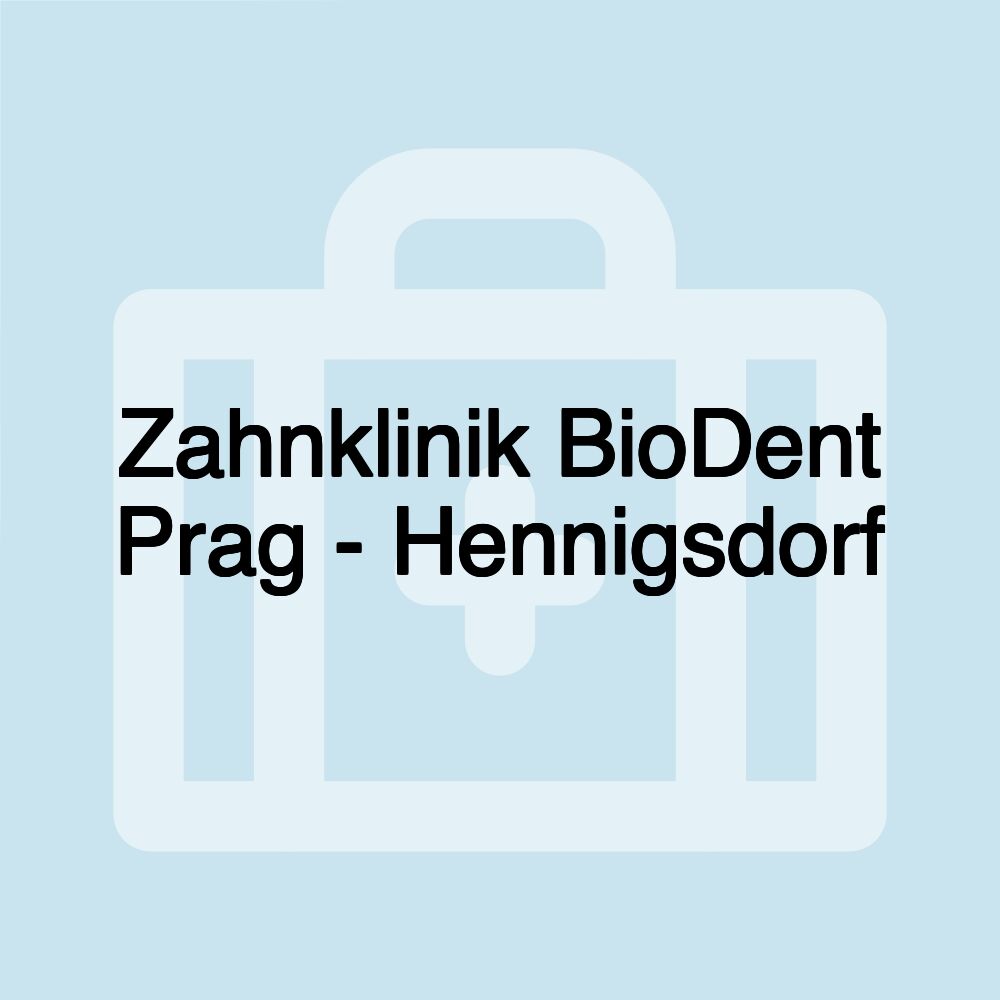 Zahnklinik BioDent Prag - Hennigsdorf