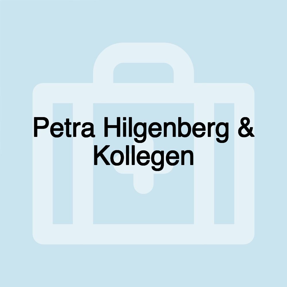 Petra Hilgenberg & Kollegen