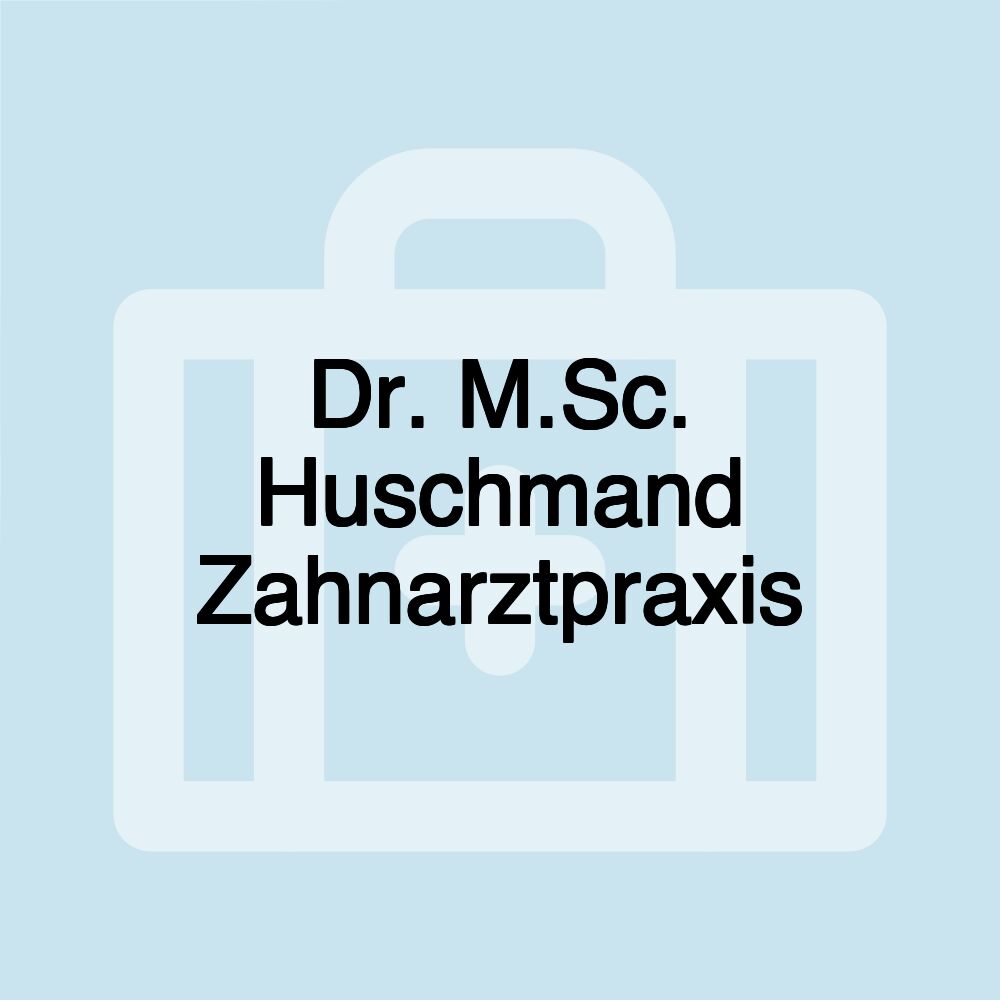 Dr. M.Sc. Huschmand Zahnarztpraxis