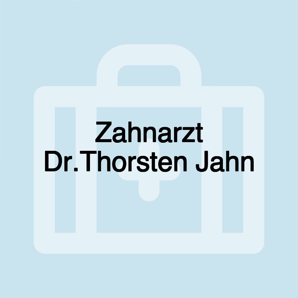 Zahnarzt Dr.Thorsten Jahn