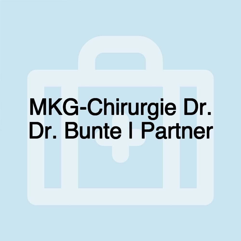 MKG-Chirurgie Dr. Dr. Bunte | Partner