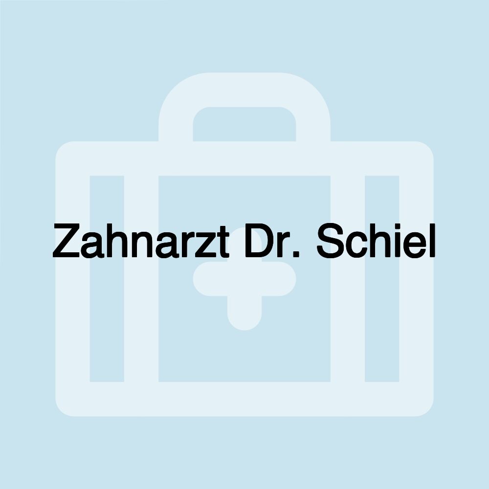 Zahnarzt Dr. Schiel