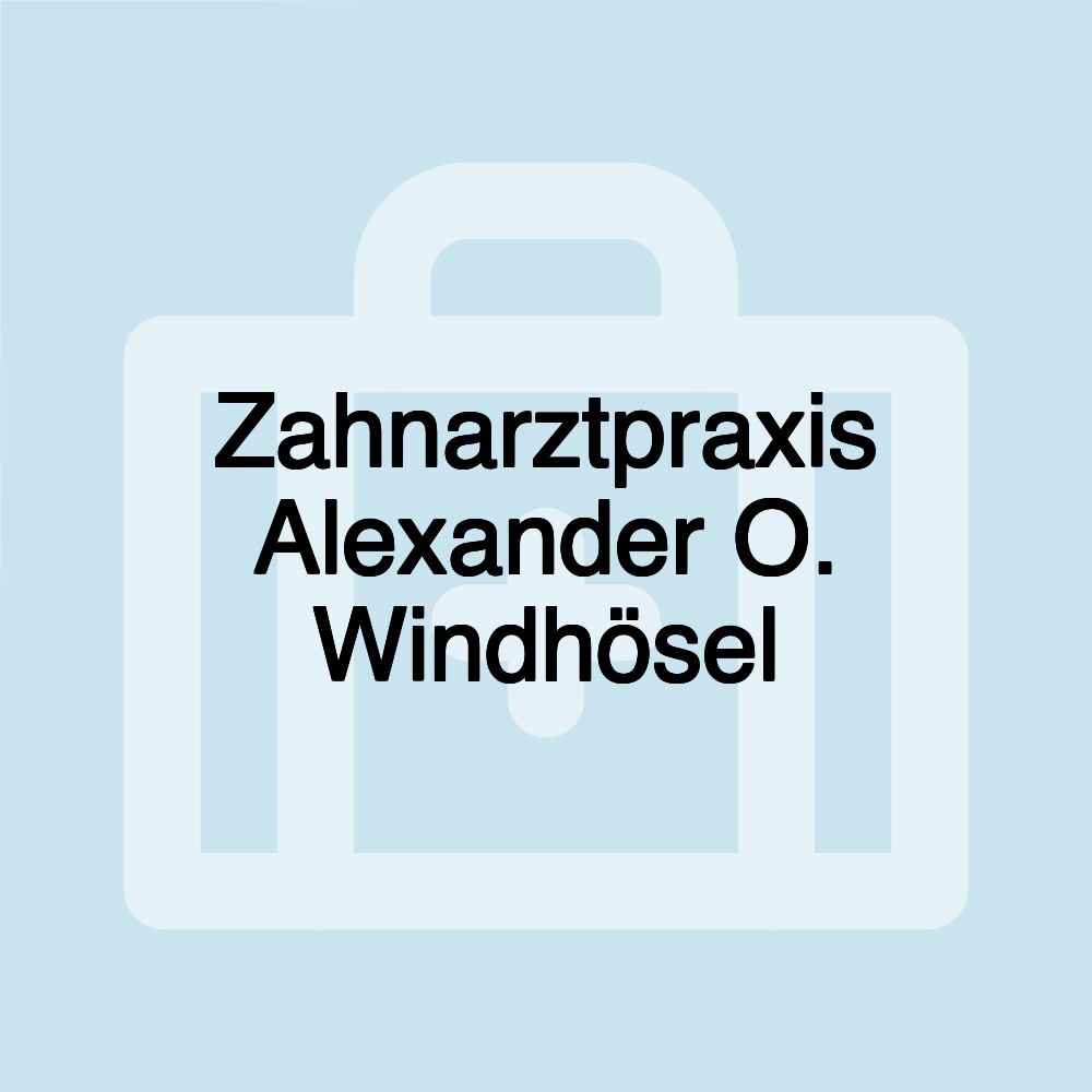 Zahnarztpraxis Alexander O. Windhösel