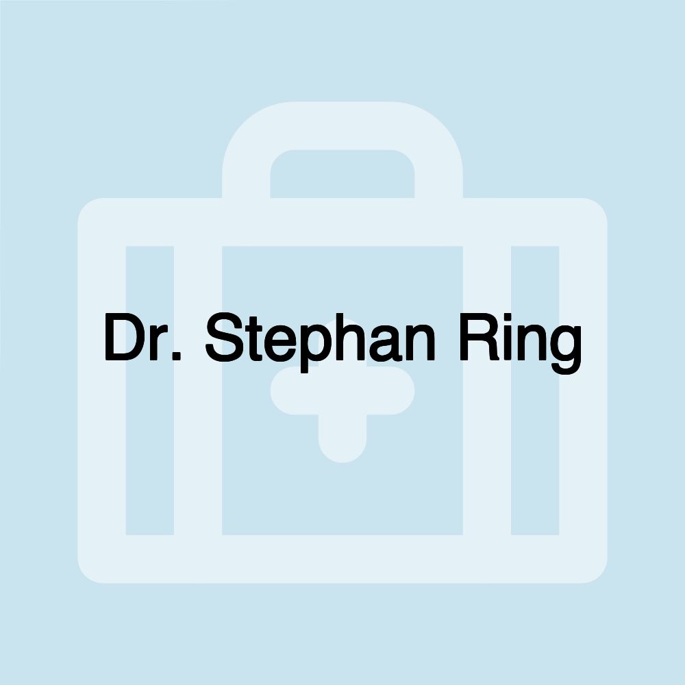 Dr. Stephan Ring