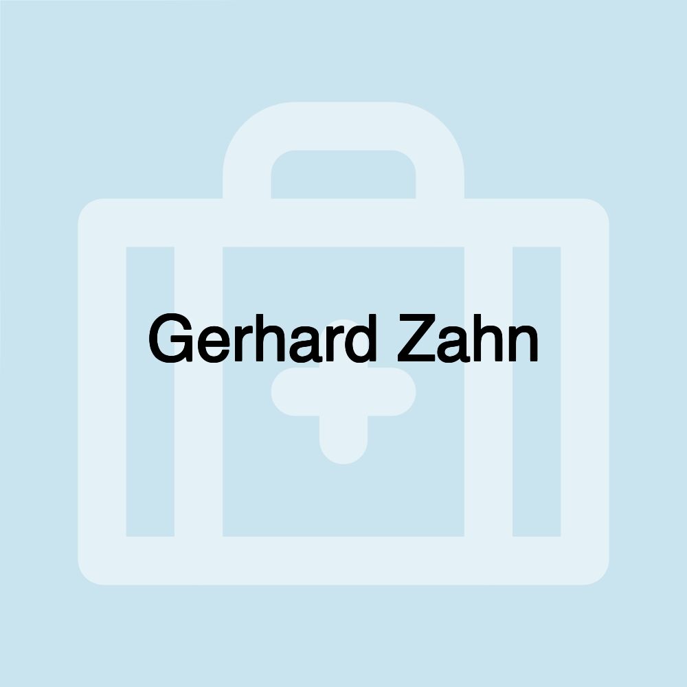 Gerhard Zahn