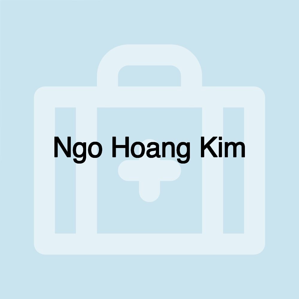 Ngo Hoang Kim