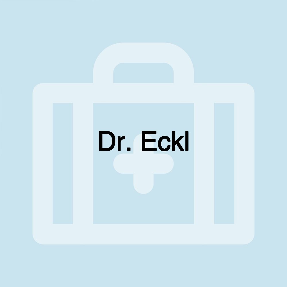 Dr. Eckl