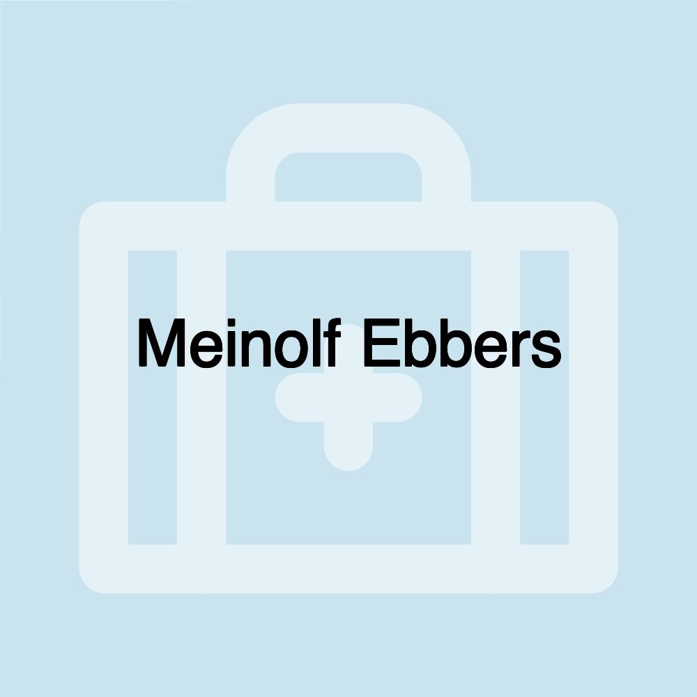 Meinolf Ebbers