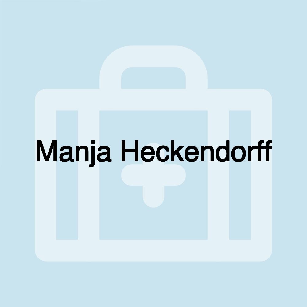 Manja Heckendorff