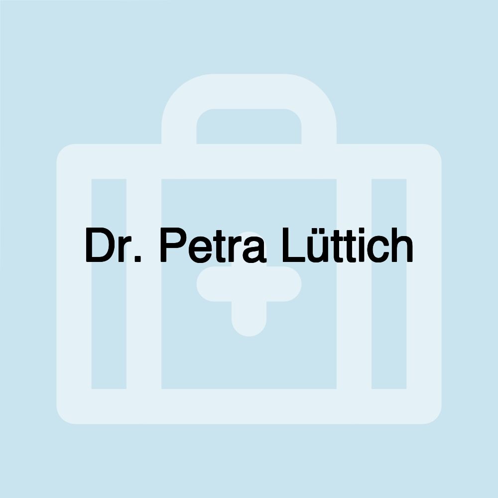 Dr. Petra Lüttich