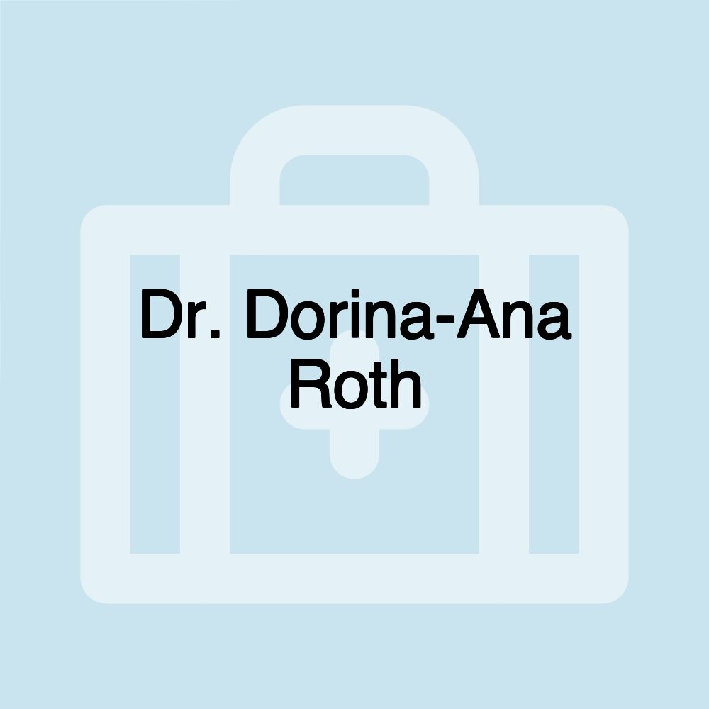 Dr. Dorina-Ana Roth