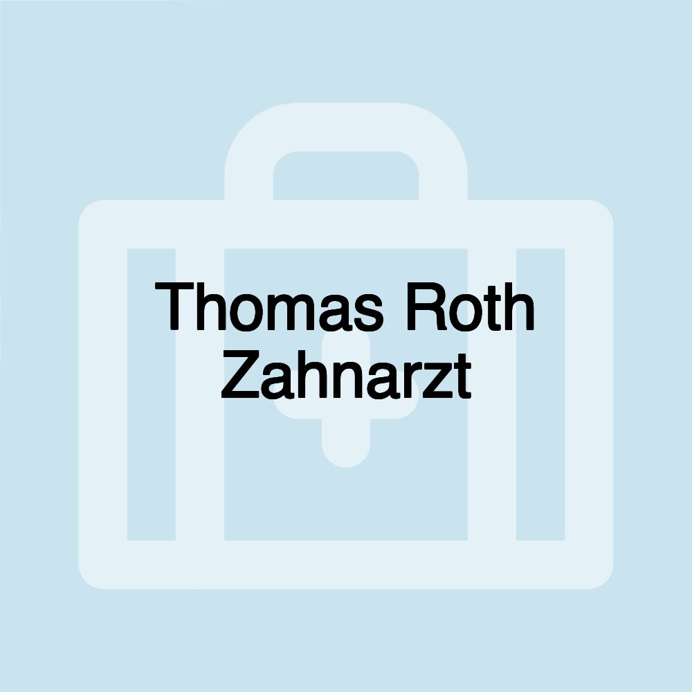 Thomas Roth Zahnarzt