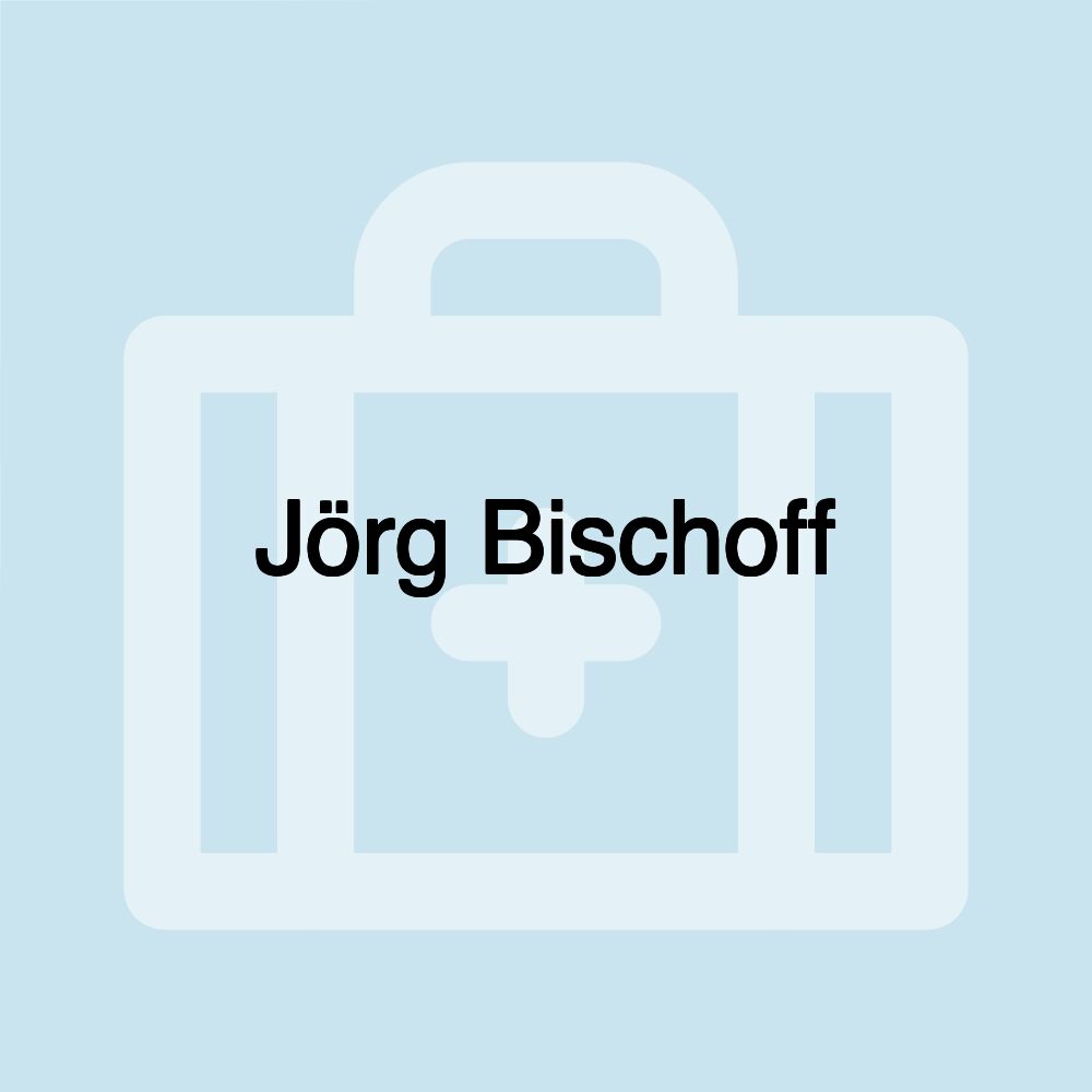 Jörg Bischoff