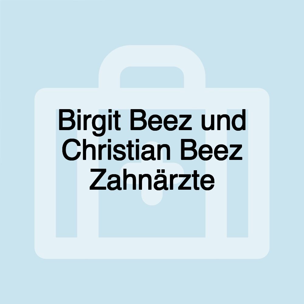 Birgit Beez und Christian Beez Zahnärzte