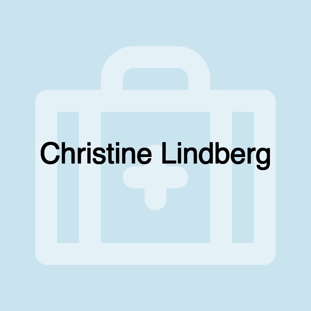 Christine Lindberg