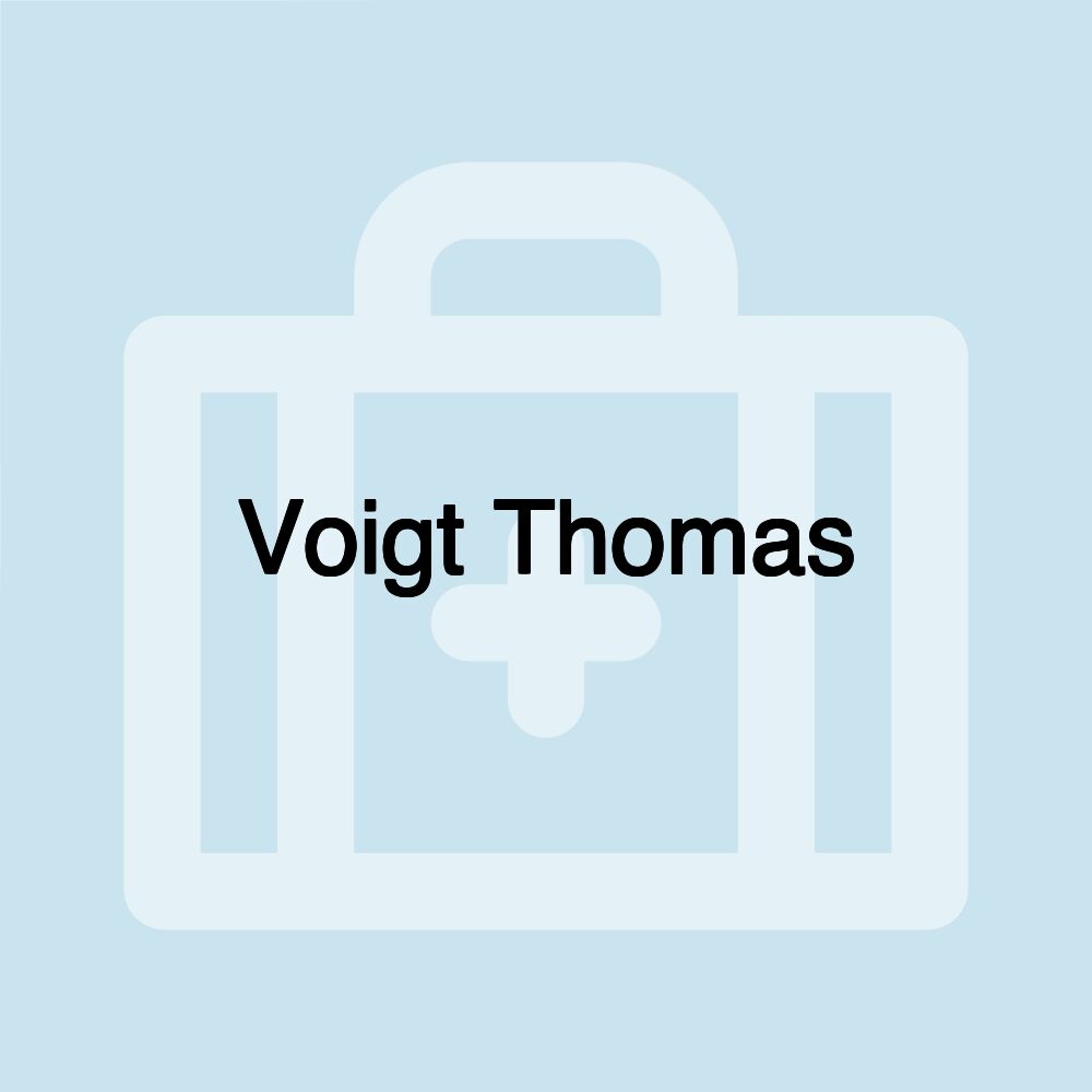 Voigt Thomas