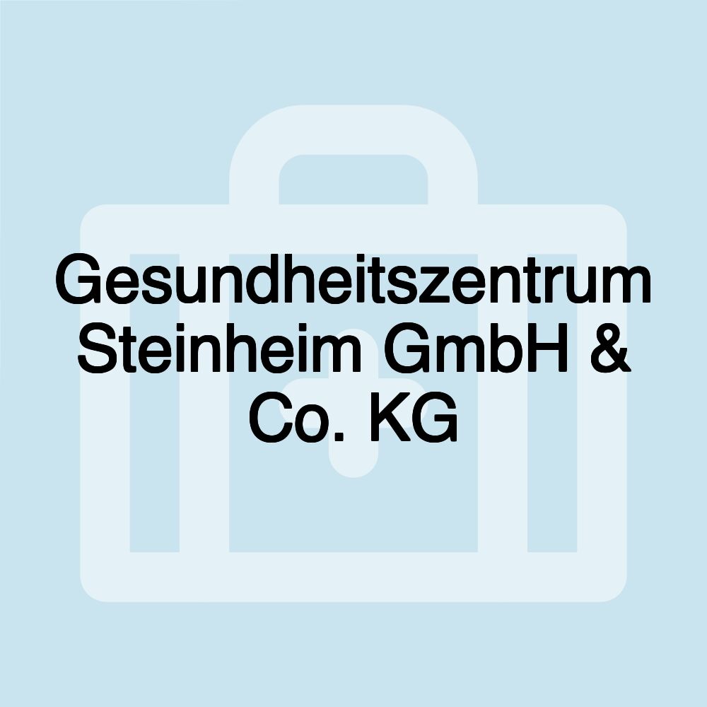 Gesundheitszentrum Steinheim GmbH & Co. KG