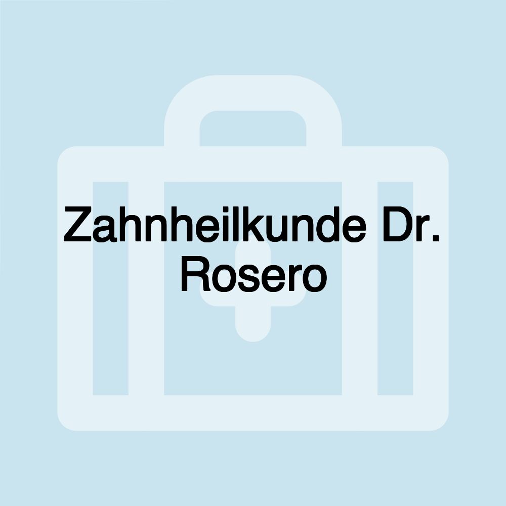 Zahnheilkunde Dr. Rosero