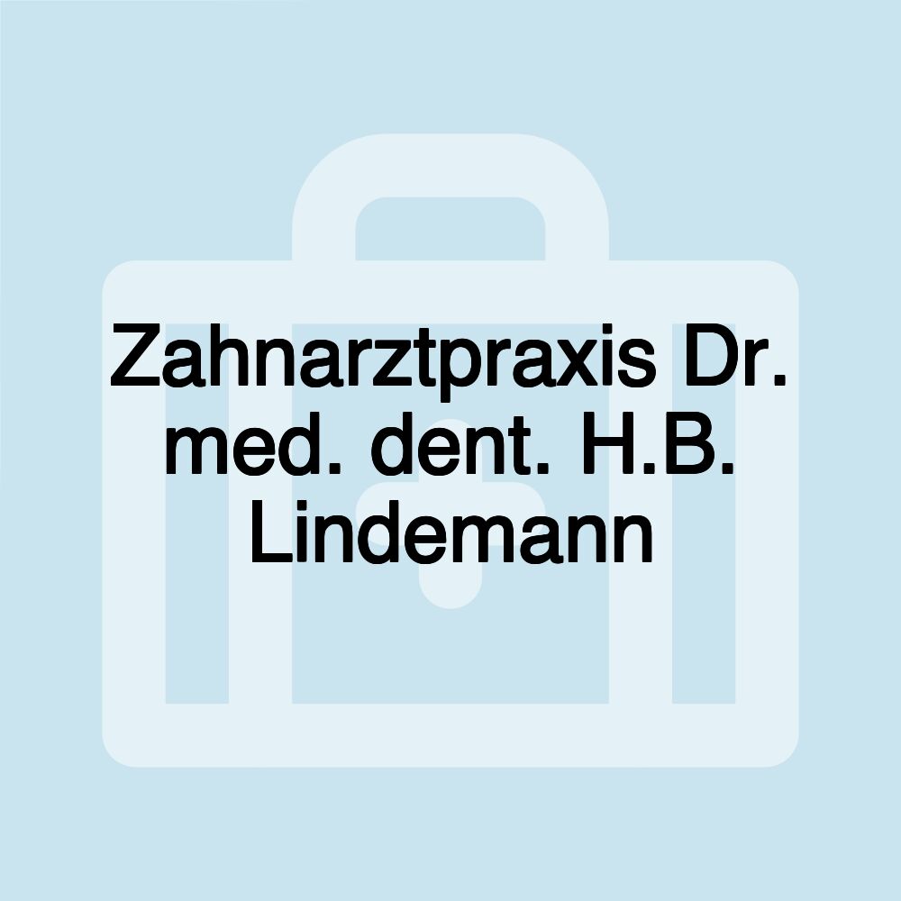 Zahnarztpraxis Dr. med. dent. H.B. Lindemann