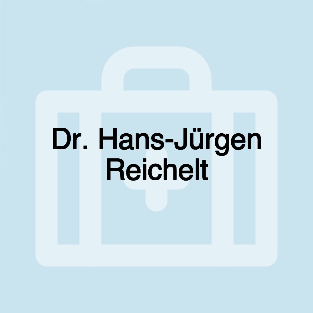 Dr. Hans-Jürgen Reichelt