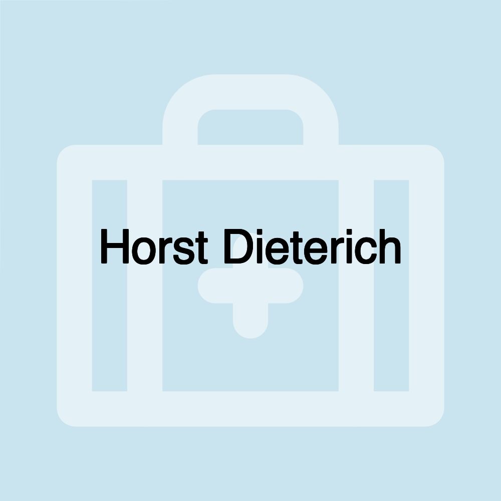 Horst Dieterich