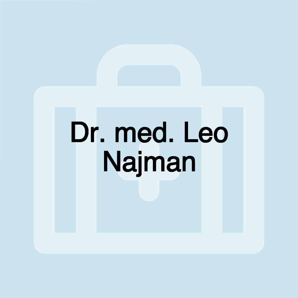 Dr. med. Leo Najman